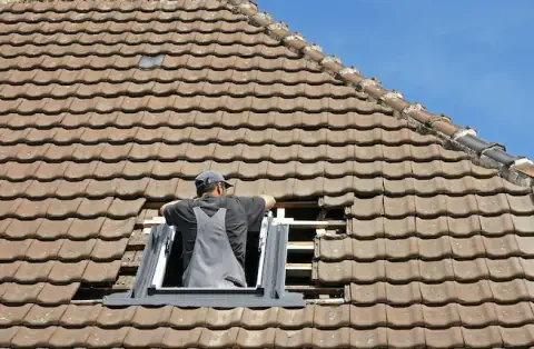 Pose de velux - Glomel